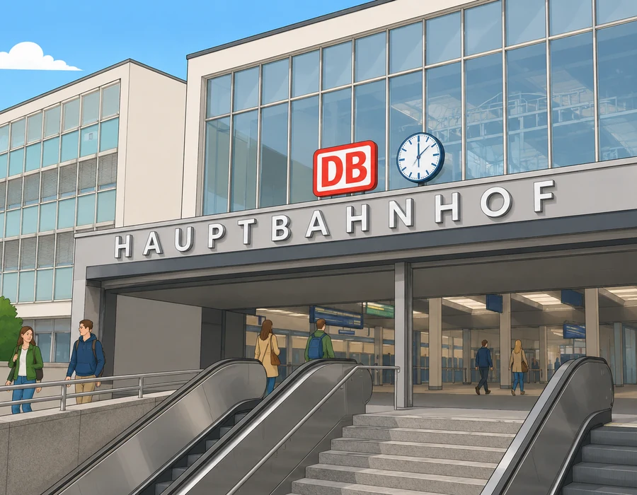 München Hauptbahnhof als zentraler Kursort für München West.